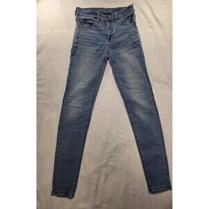 American Eagle Hi-Rise Jeggings 6 long Next Level Stretch